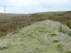 
Disgwylfa Tramroad looking back from Nant-yr-Hafod, Brynmawr, October 2012